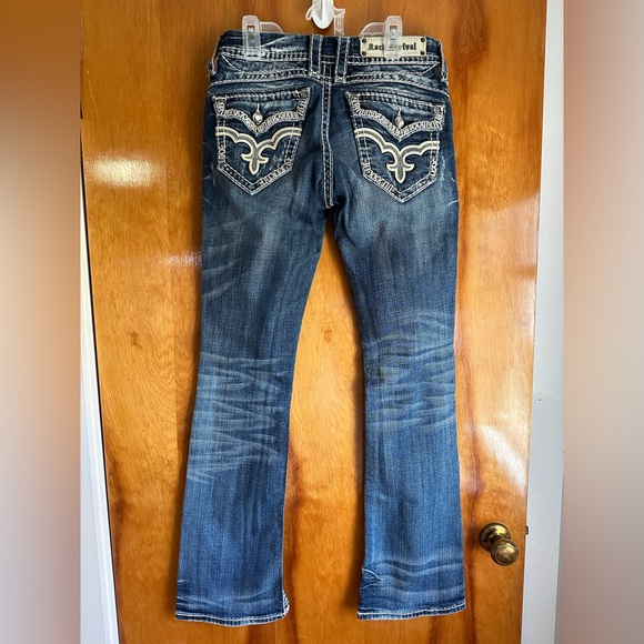 Women’s Rock Revival May Stretch Bootcut Jean Size 26 - Picture 2 of 7